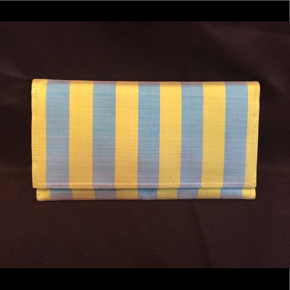 Cambodian silk clutch/wallet